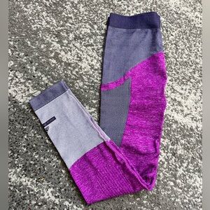 Stella Mccartney for Adidas Purple Active Leggings Tights - S